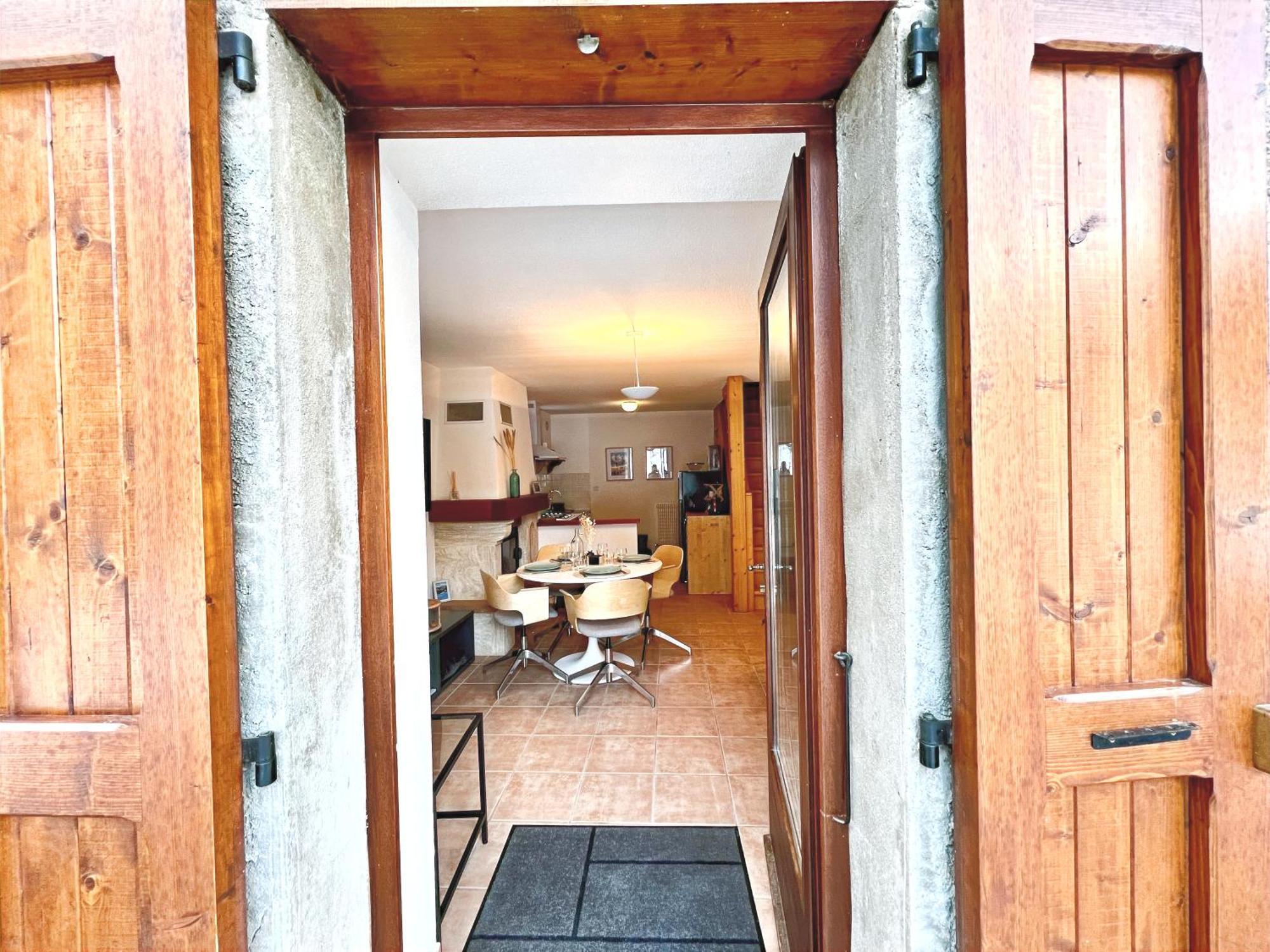 Charmante Maison De Montagne Briançon Esterno foto